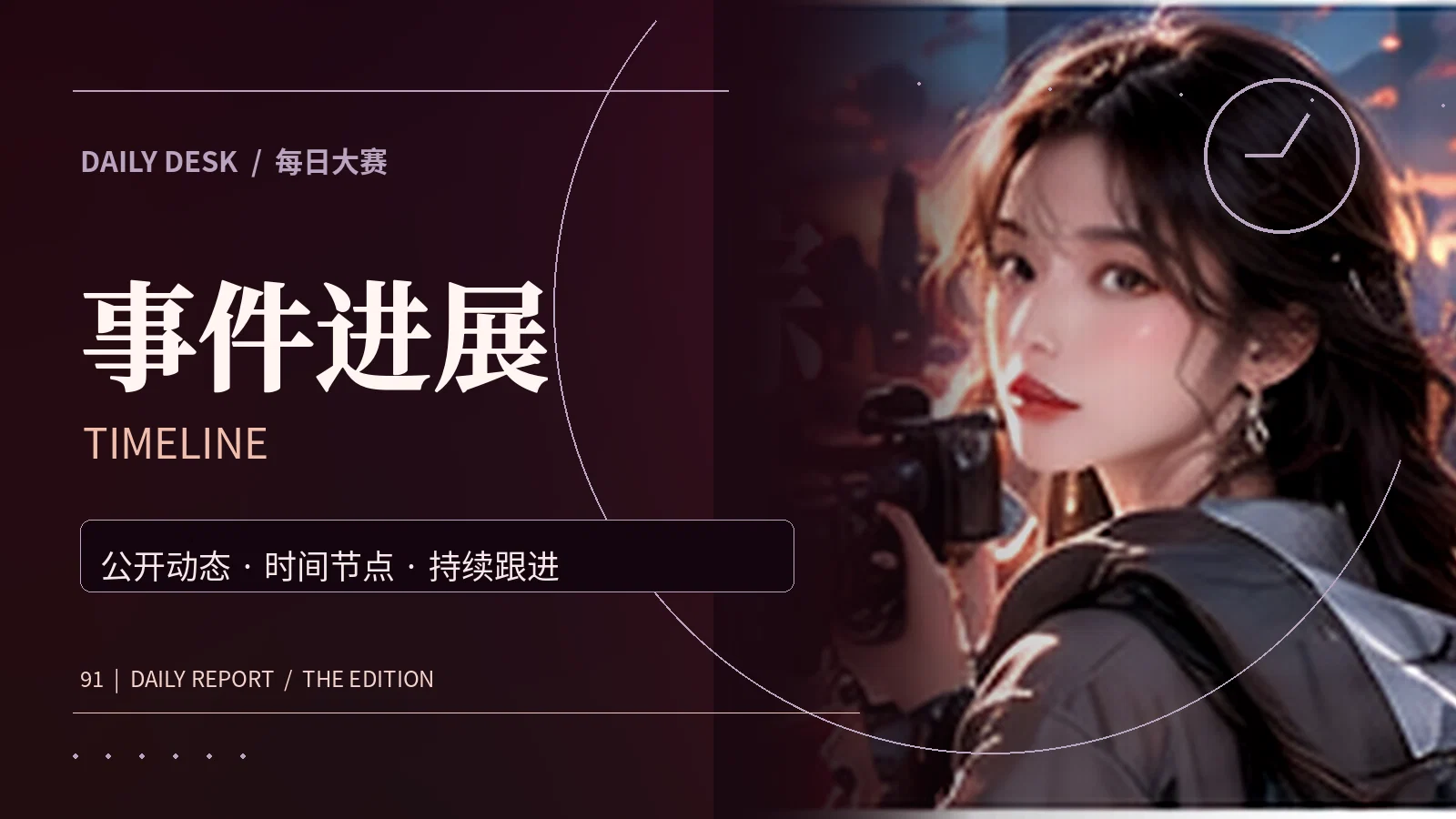 事件进展栏目主题配图